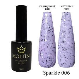 Moltini, Гель-лак Sparkle 6 Moltini, Гель-лак Sparkle 6
